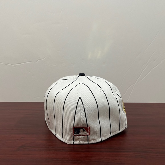 New Era, 59Fifty Fitted Hat, New York Giants, White & Blue - Picture 5 of 11